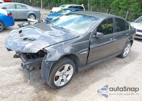 2008 Pontiac G8 Gt из США, поврежденный, VIN 6G2EC57Y28L124035